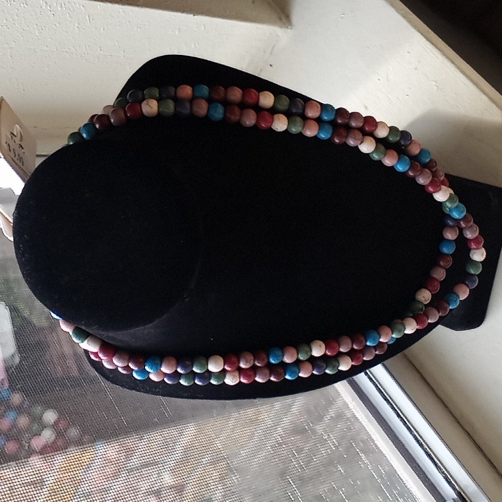 Two Stone Beaded Necklace Bundle